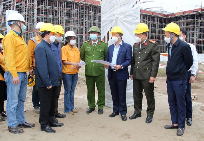 Đoàn công tác của UBND tỉnh Bắc Ninh trực tiếp kiểm tra tại Công ty TNHH công nghệ kỹ thuật cao 
